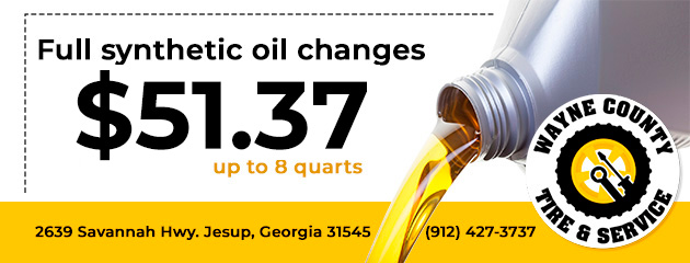 Full Synthetic oil changes